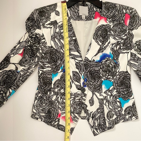 *NWOT* Halogen multi-color floral blazer - Picture 7 of 16